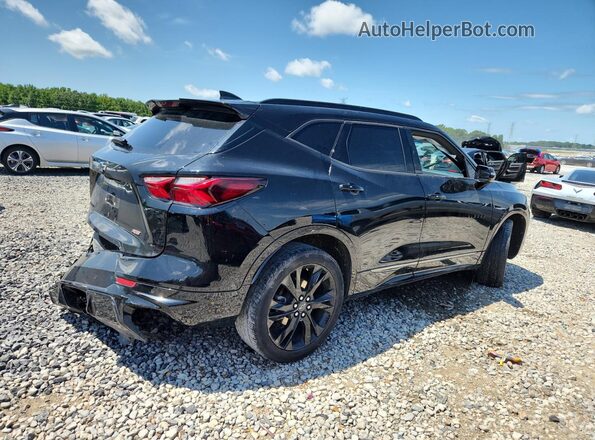 3GNKBERS2MS525765 2021 CHEVROLET BLAZER Black უკანა მარჯვენა
