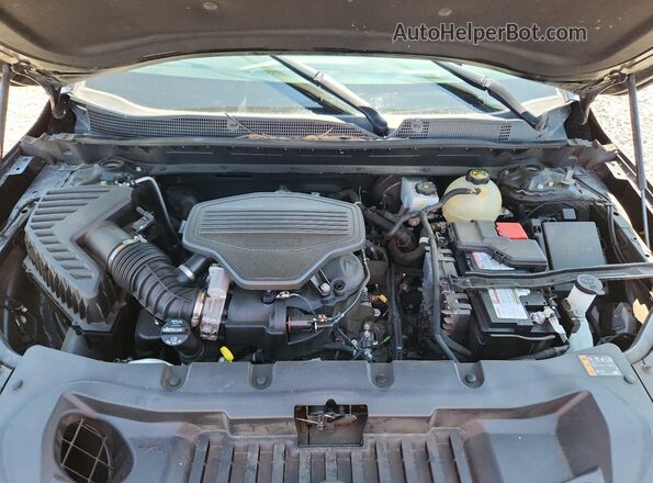 3GNKBERS2MS525765 2021 CHEVROLET BLAZER Black ძრავის განყოფილების ხედი