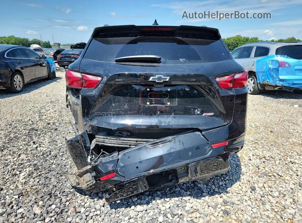 3GNKBERS2MS525765 2021 CHEVROLET BLAZER Black უკანა ხედი