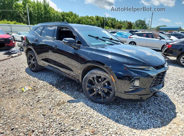3GNKBERS2MS525765 2021 CHEVROLET BLAZER Black წინა მარჯვენა