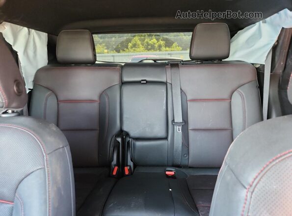 3GNKBERS2MS525765 2021 CHEVROLET BLAZER Black უკანა სავარძლების ხედი