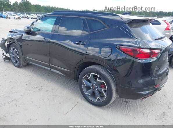 3GNKBERS6LS631120 2020 CHEVROLET BLAZER Black Trasero izquierdo