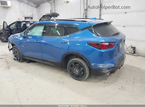 3GNKBERS6LS727071 2020 CHEVROLET BLAZER Blue Front left