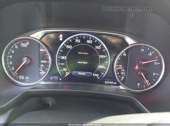 3GNKBERS7MS560821 2021 CHEVROLET BLAZER Silver Vista de los asientos traseros