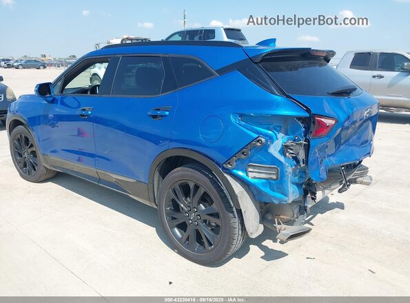 3GNKBERS8LS708618 2020 CHEVROLET BLAZER Light Blue Հետևի ձախ
