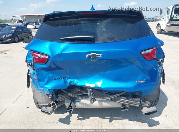 3GNKBERS8LS708618 2020 CHEVROLET BLAZER Light Blue 