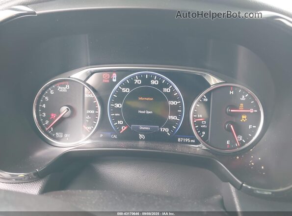 3GNKBERS9LS728781 2020 CHEVROLET BLAZER Silver Widok tylnych siedzeń