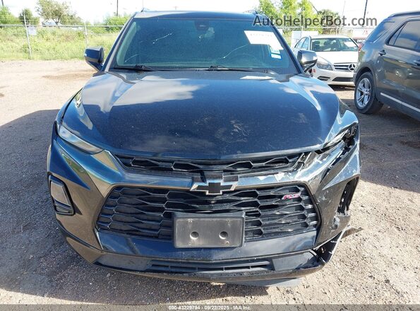 3GNKBERSXLS721872 2020 CHEVROLET BLAZER Black Vista interior trasera