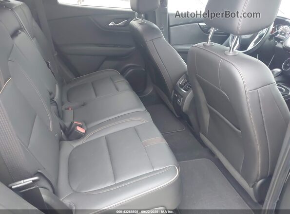 3GNKBFRS2LS553165 2020 CHEVROLET BLAZER Dark Blue Vista de la etiqueta del VIN