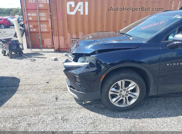 3GNKBHR42LS641890 2020 CHEVROLET BLAZER Blue Widok z przodu