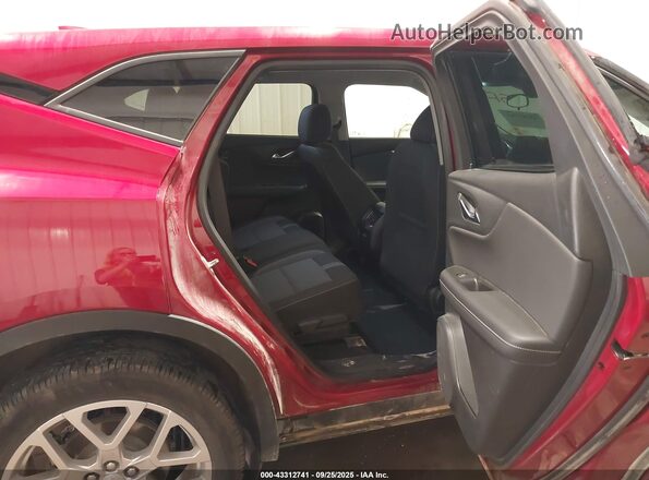 3GNKBHR44PS165051 2023 CHEVROLET BLAZER Red Vista de la etiqueta del VIN