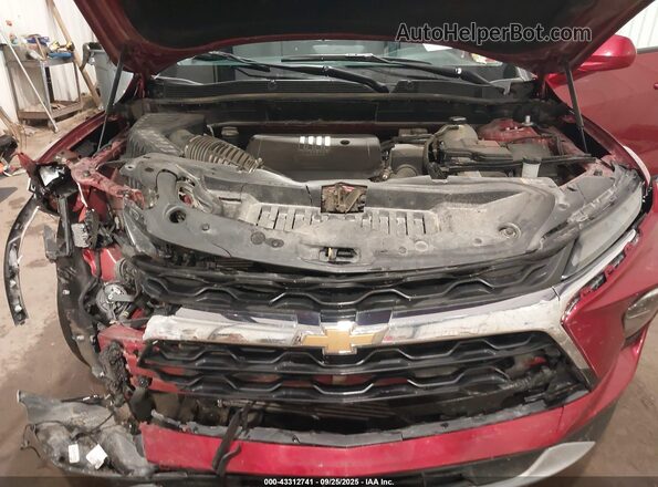 3GNKBHR44PS165051 2023 CHEVROLET BLAZER Red Vista trasera