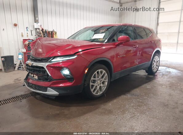 3GNKBHR44PS165051 2023 CHEVROLET BLAZER Red Vista tres cuartos delantera izquierda
