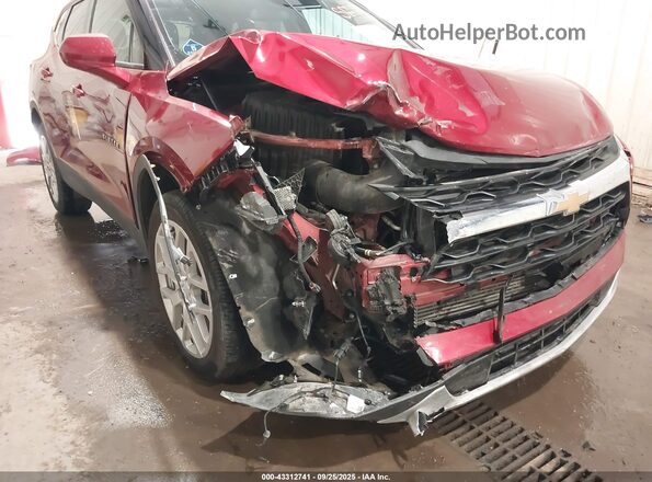 3GNKBHR44PS165051 2023 CHEVROLET BLAZER Red Vista frontal