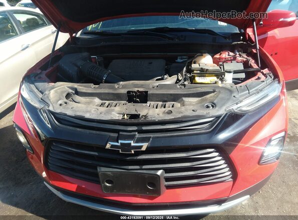 3GNKBHR49LS665667 2020 CHEVROLET BLAZER Red Vista trasera
