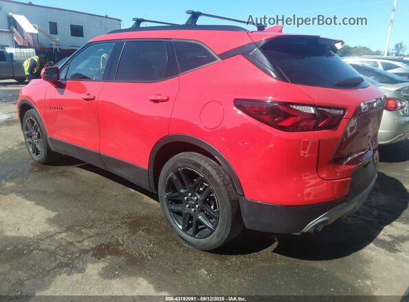 3GNKBHR49LS665667 2020 CHEVROLET BLAZER Red Trasero izquierdo