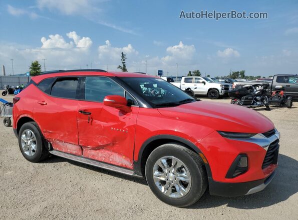 3GNKBHRS2LS548916 2020 CHEVROLET BLAZER Red Передня права чверть