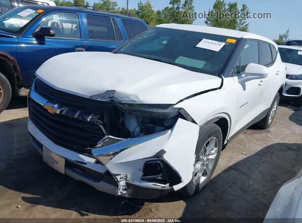 3GNKBHRS6LS583264 2020 CHEVROLET BLAZER White Vista tres cuartos delantera izquierda