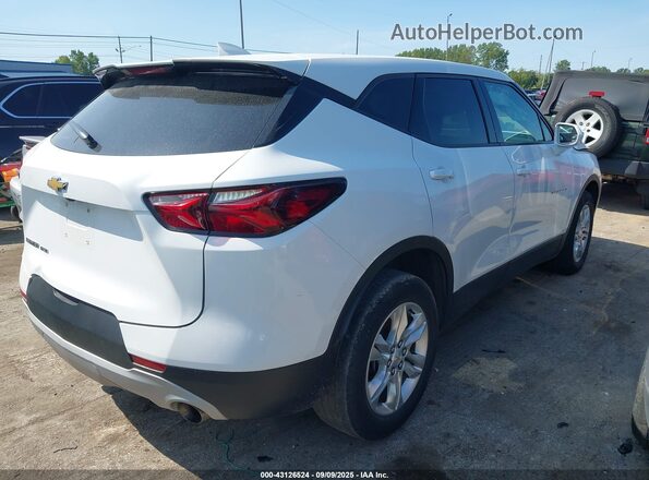 3GNKBHRS6LS583264 2020 CHEVROLET BLAZER White Trasero derecho