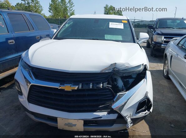 3GNKBHRS6LS583264 2020 CHEVROLET BLAZER White Vista del cuadro de instrumentos