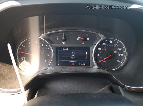 3GNKBHRS9MS502825 2021 CHEVROLET BLAZER Серебряный Вид щитка приборов