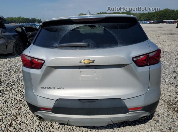3GNKBHRS9MS502825 2021 CHEVROLET BLAZER Серебряный Вид сзади