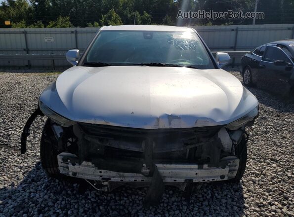 3GNKBHRS9MS502825 2021 CHEVROLET BLAZER Серебряный Вид спереди