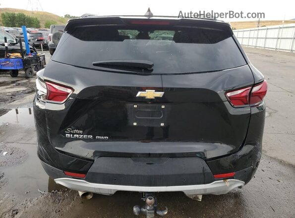 3GNKBJRS3LS568650 2020 CHEVROLET BLAZER Black Rear view