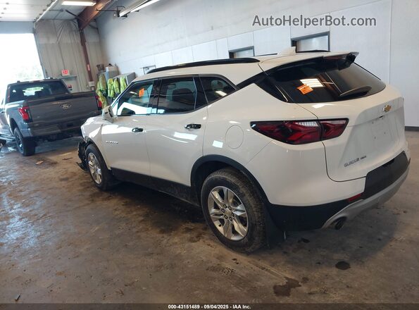 3GNKBJRS3LS633402 2020 CHEVROLET BLAZER White Rear left
