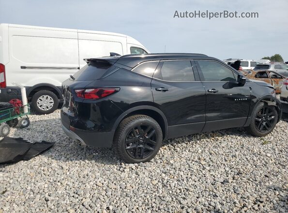 3GNKBJRS3LS662771 2020 CHEVROLET BLAZER Черный Задняя правая четверть