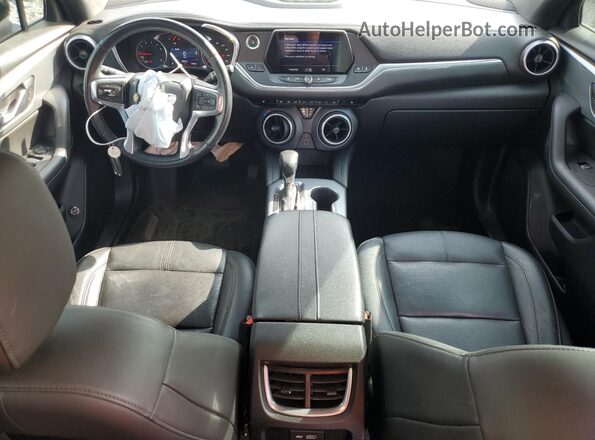 3GNKBJRS3LS662771 2020 CHEVROLET BLAZER Черный Вид панели приборов