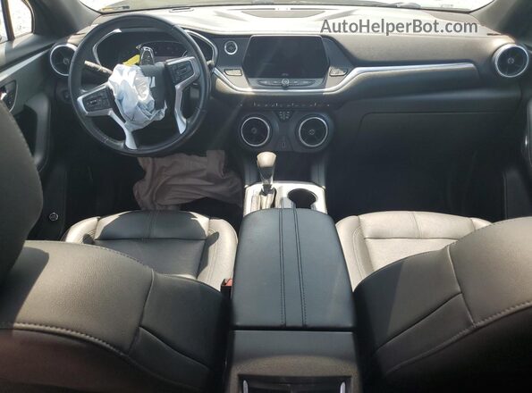 3GNKBJRS3MS509079 2021 CHEVROLET BLAZER Black Dashboard view