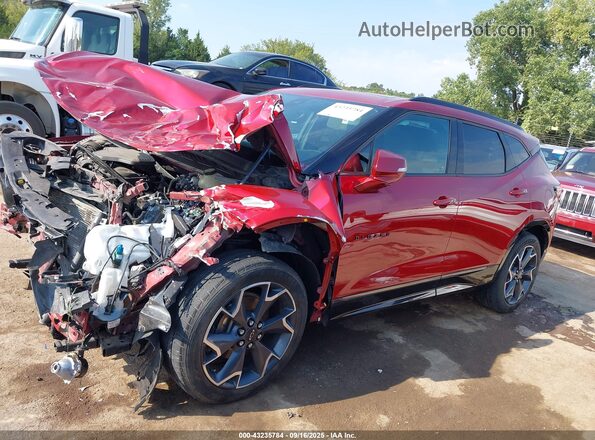 3GNKBKRS1LS573917 2020 CHEVROLET BLAZER Red 
