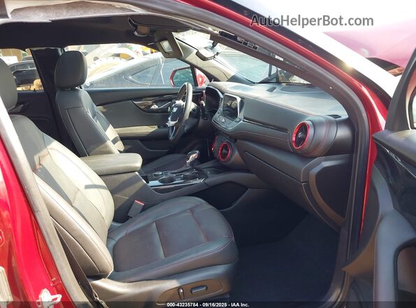 3GNKBKRS1LS573917 2020 CHEVROLET BLAZER Red Vista interior delantera