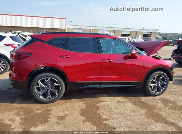 3GNKBKRS1LS573917 2020 CHEVROLET BLAZER Red Vista interior de 360 grados