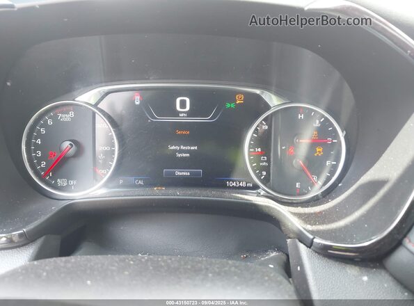 3GNKBKRS4LS557081 2020 CHEVROLET BLAZER Бордовый Вид задних сидений
