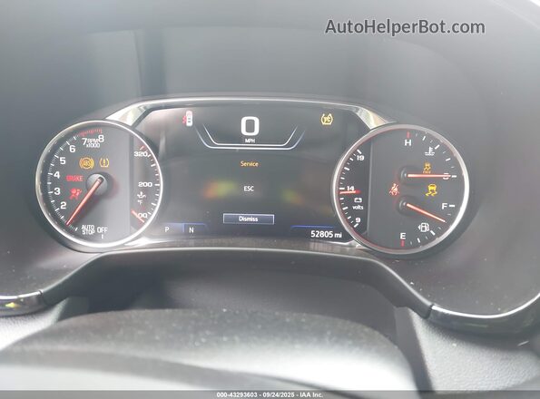 3GNKBKRSXLS642183 2020 CHEVROLET BLAZER Red Հետևի նստատեղերի տեսք