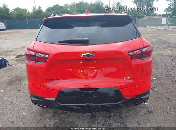 3GNKBKRSXLS642183 2020 CHEVROLET BLAZER Red 
