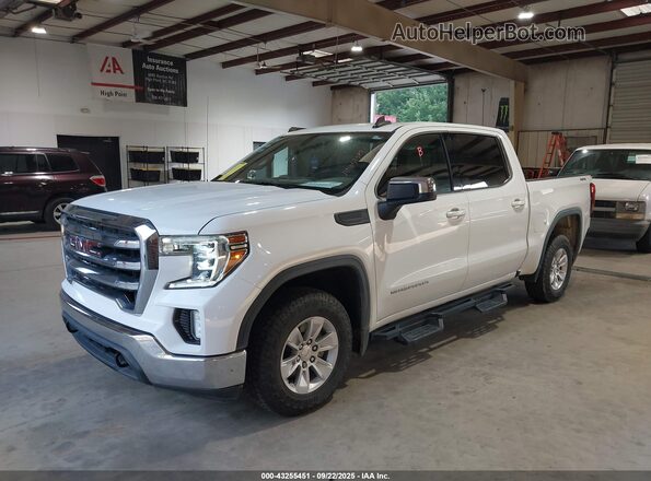 3GTP9BEK1LG132159 2020 GMC SIERRA White Առջևի ձախ երեք քառորդ տեսարան