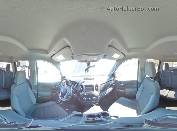 3GTP9CEK7LG399098 2020 GMC SIERRA Blue VIN კოდის სტიკერის ხედი