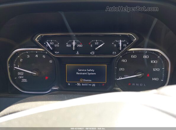 3GTP9CEKXLG397569 2020 GMC SIERRA Черный Вид задних сидений