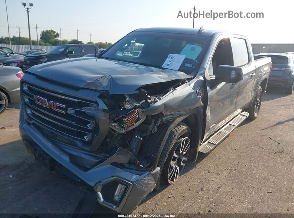 3GTP9EEL2LG399434 2020 GMC SIERRA Gray Առջևի ձախ երեք քառորդ տեսարան