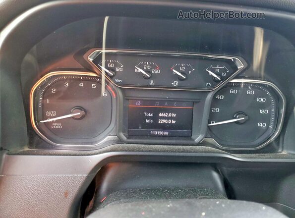 3GTP9EEL6LG415750 2020 GMC SIERRA Gray Widok zestawu wskaźników