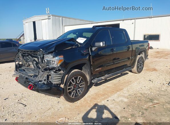 3GTP9EELXKG227652 2019 GMC SIERRA Черный Передняя левая четверть