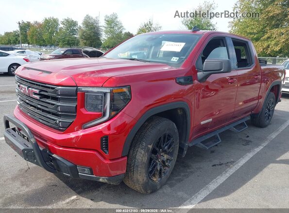 3GTPUJEK3RG213729 2024 GMC SIERRA Red Przód lewy