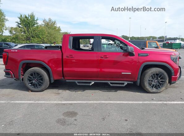 3GTPUJEK3RG213729 2024 GMC SIERRA Red Widok wnętrza z tyłu