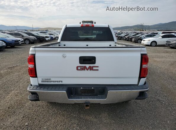 3GTU2LEC1JG333935 2018 GMC SIERRA White Вид ззаду