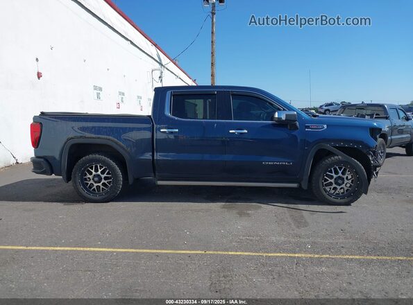 3GTU9FEL2LG400638 2020 GMC SIERRA Blue უკანა სალონის ხედი