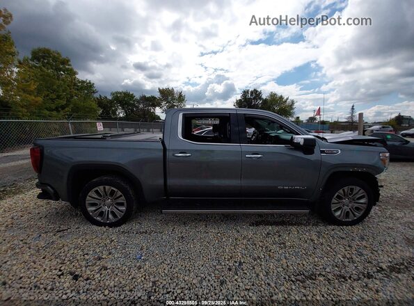 3GTU9FEL2NG118972 2022 GMC SIERRA Серый Вид задней части салона