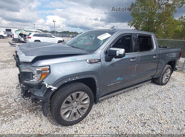 3GTU9FEL2NG118972 2022 GMC SIERRA Серый Передняя левая четверть